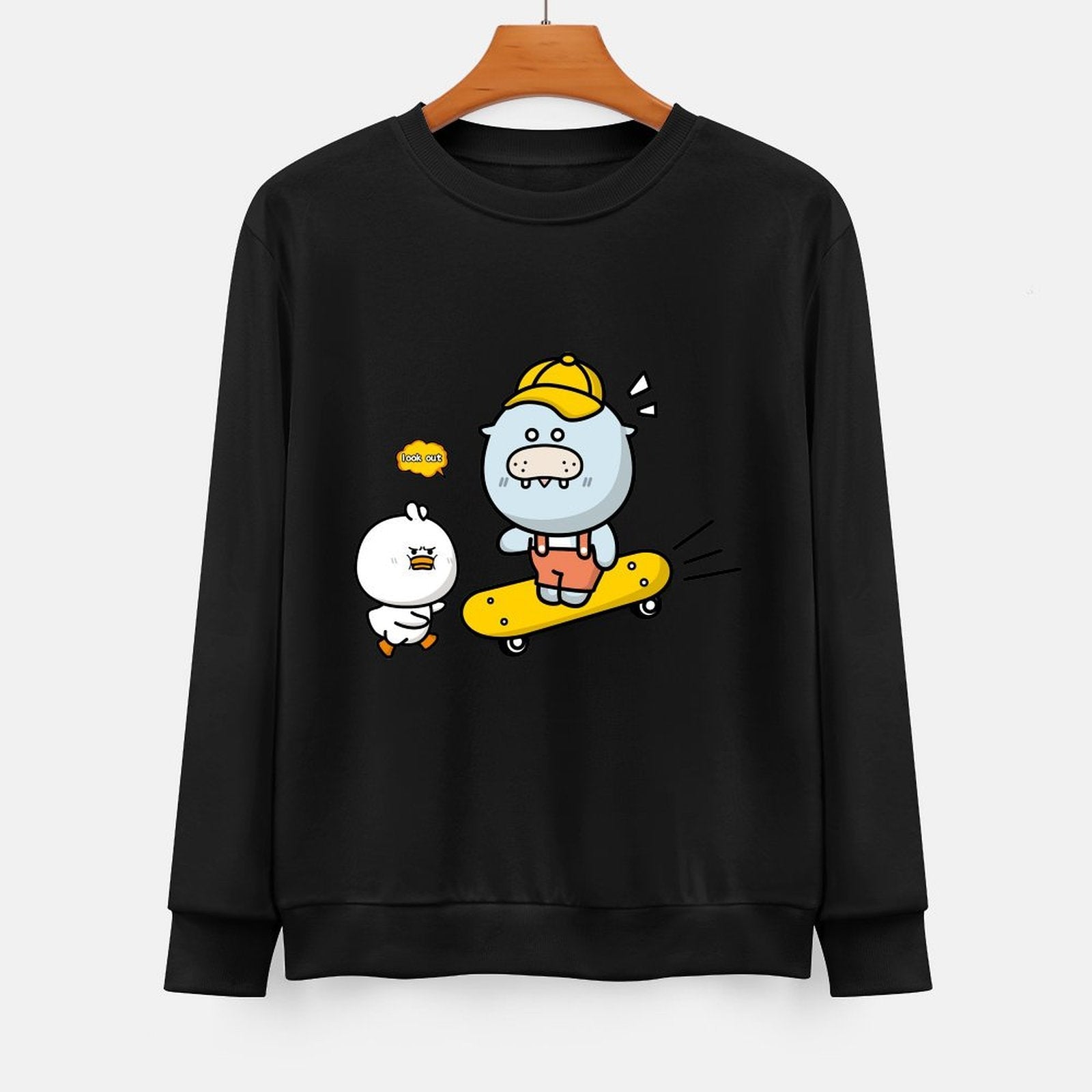 Front Patterned Long Sleeve TopUltra Durable Chill